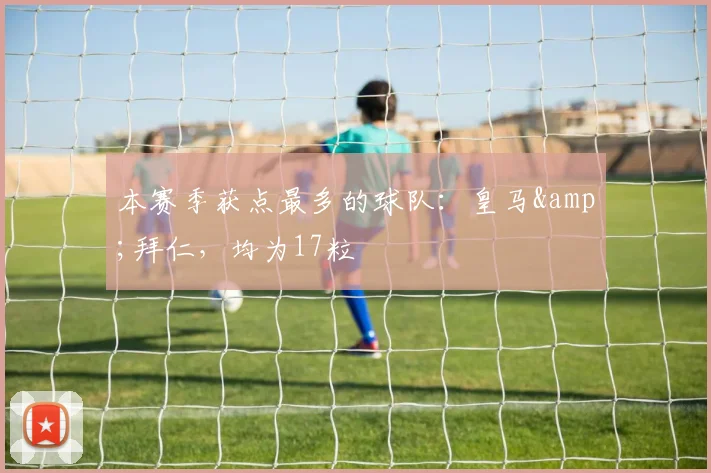 本赛季获点最多的球队：皇马&拜仁，均为17粒